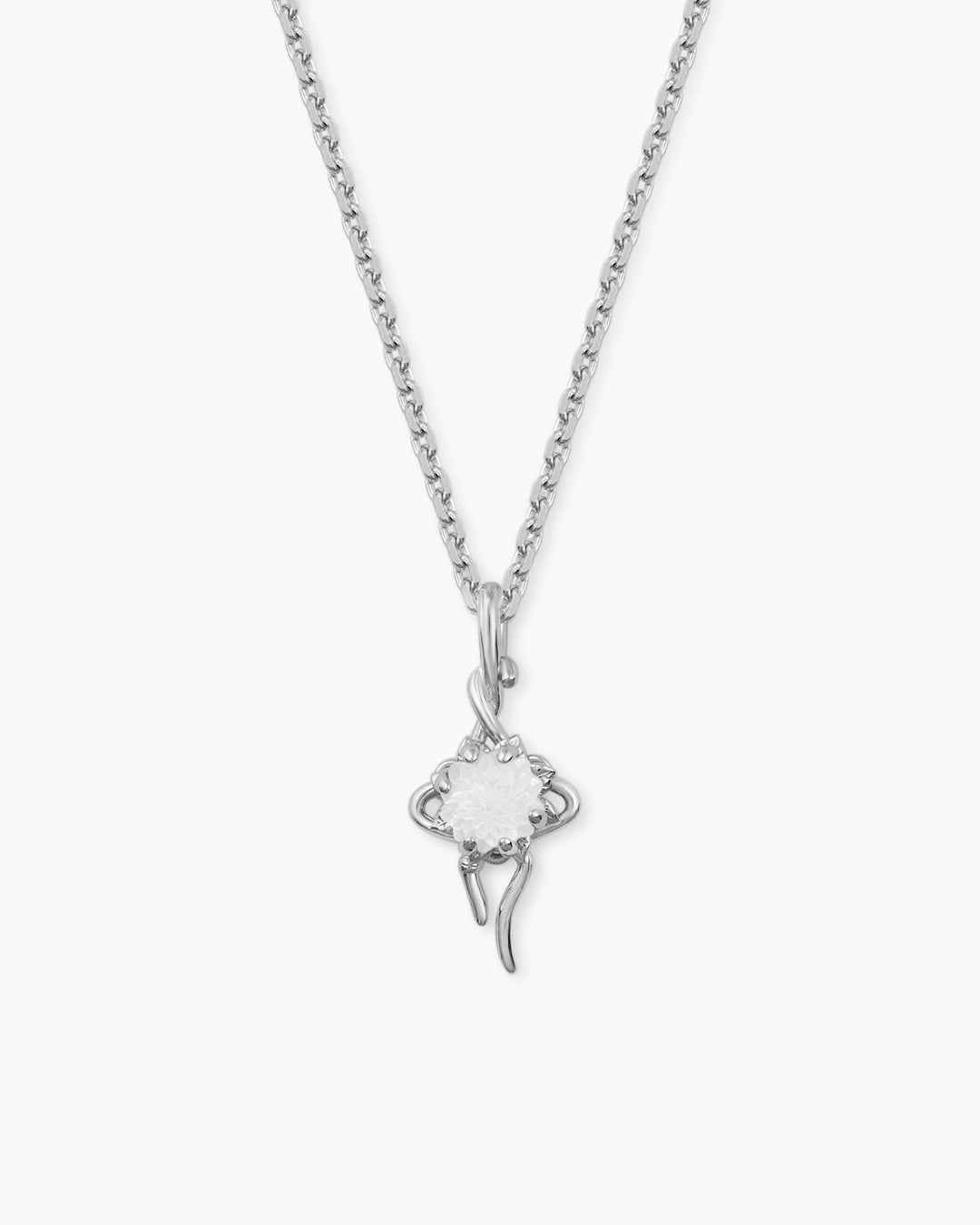 Zinnia Flower Necklace