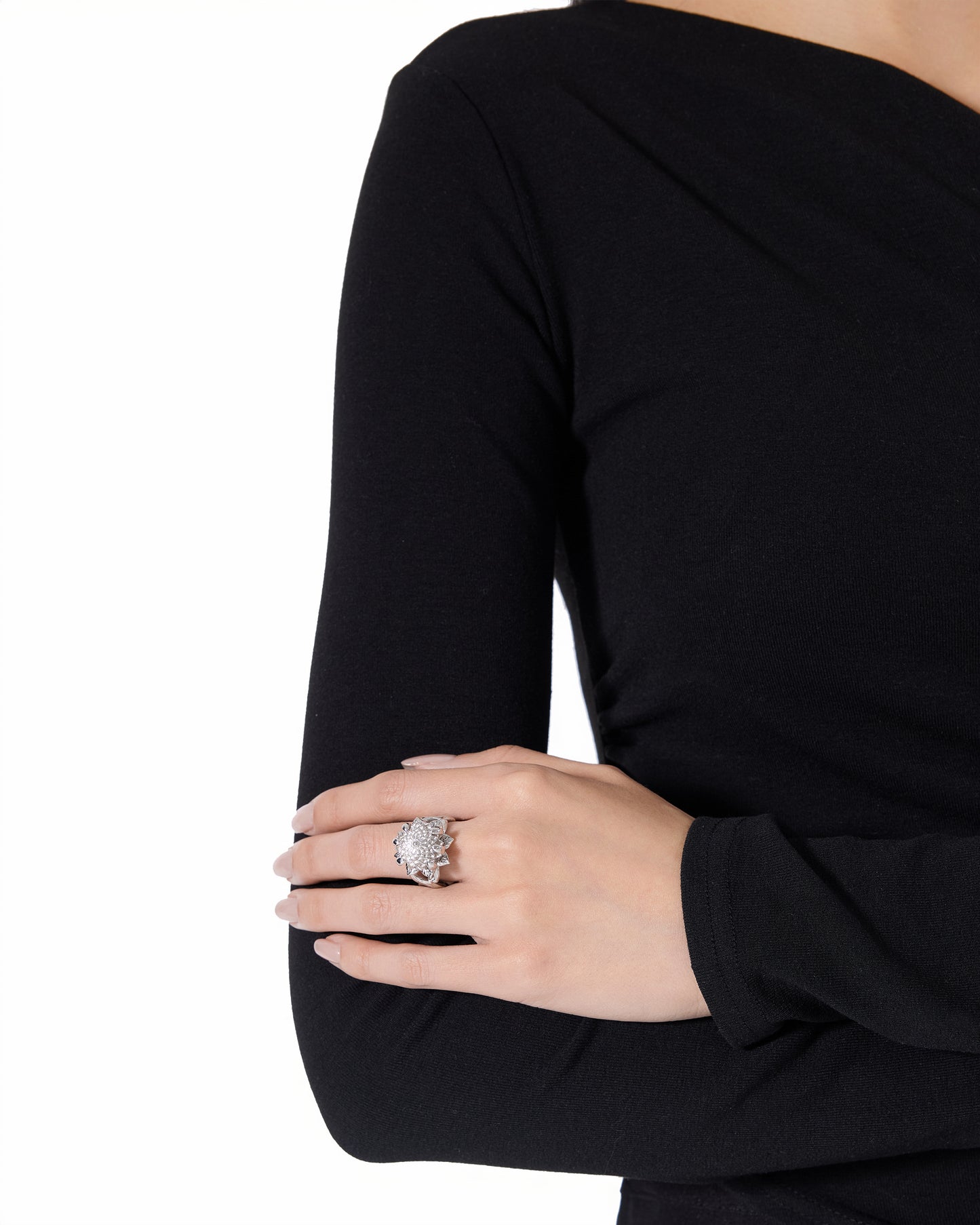 Zinnia Flower Ring