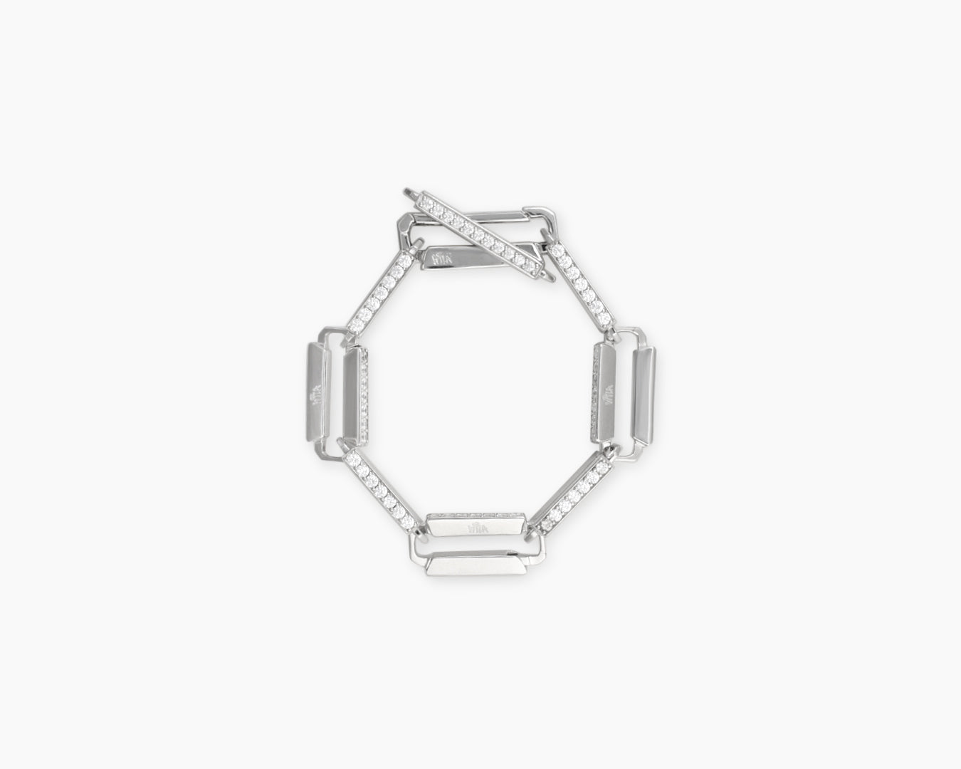 Montage Bracelet_Silver Iced Out