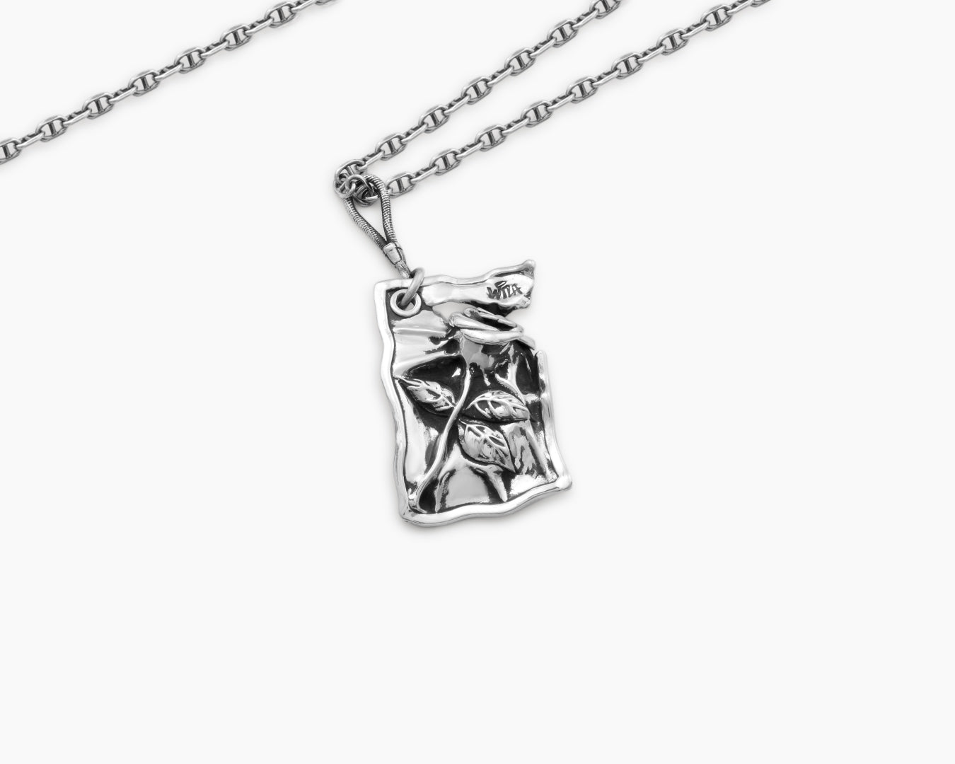 Sealed Rose Necklace