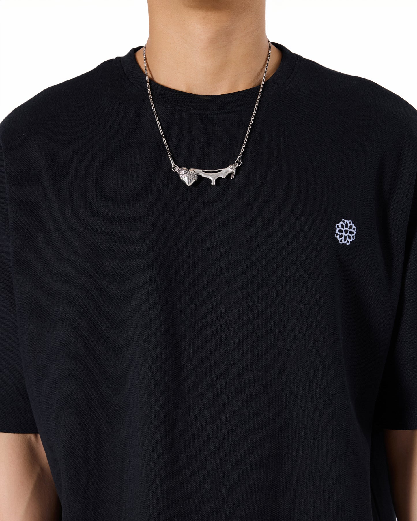 Elastic Heart Necklace