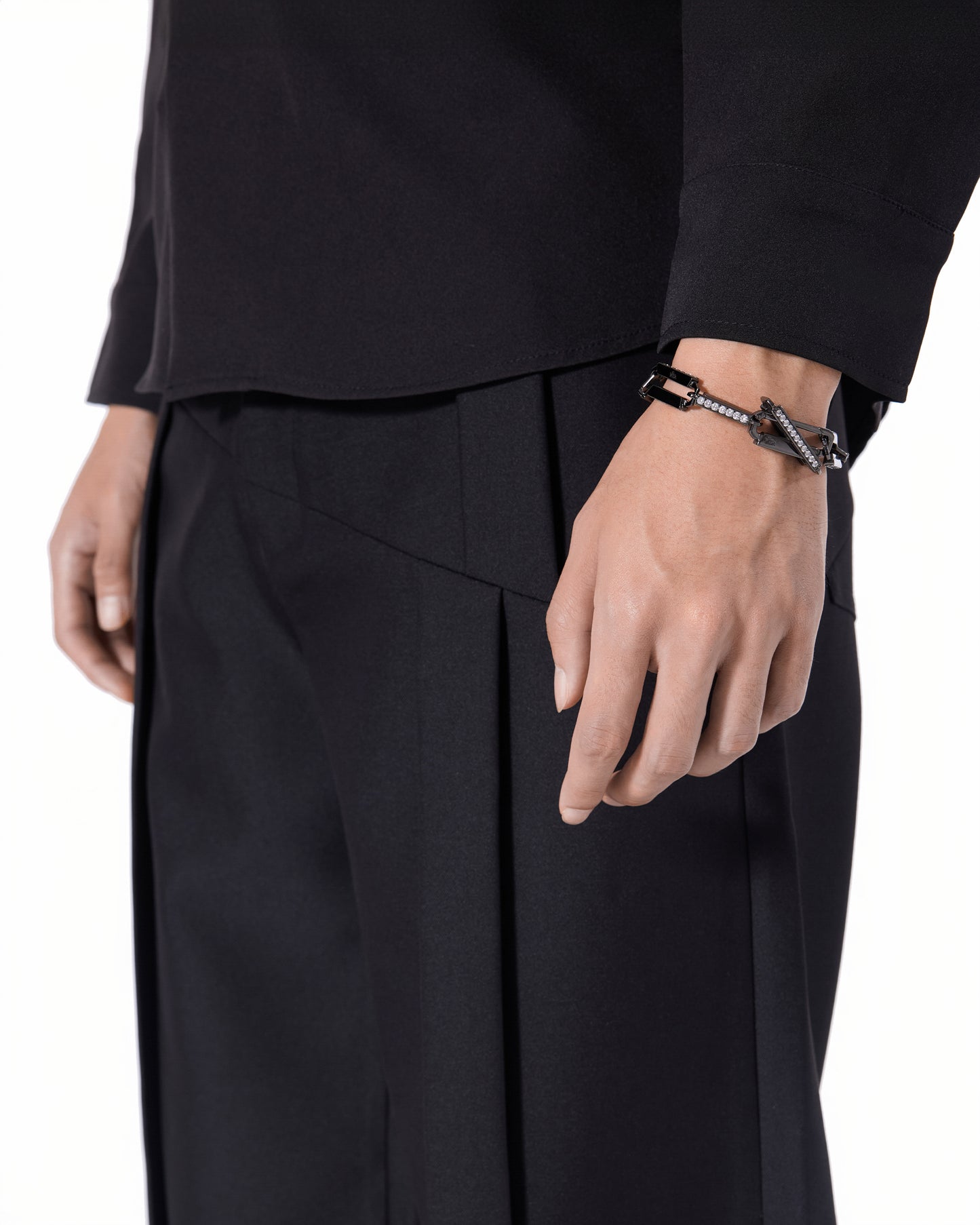 Montage Bracelet_Black Iced Out