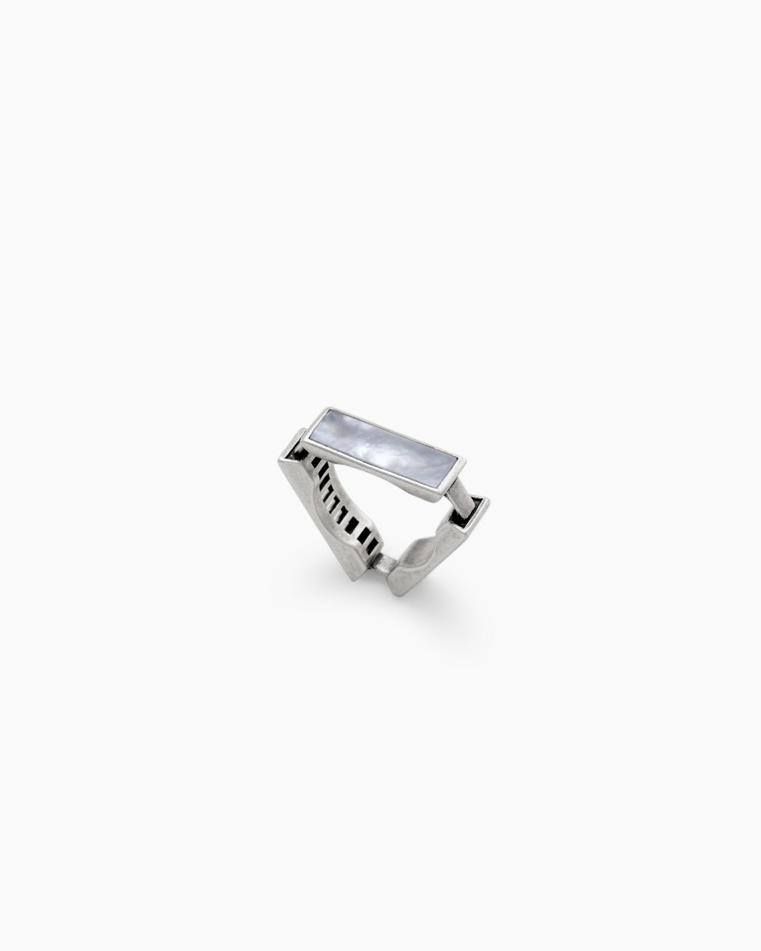 Montage Ring_Large_Vintage Finish, Black