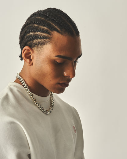 Peace n Love Cuban Link Chain