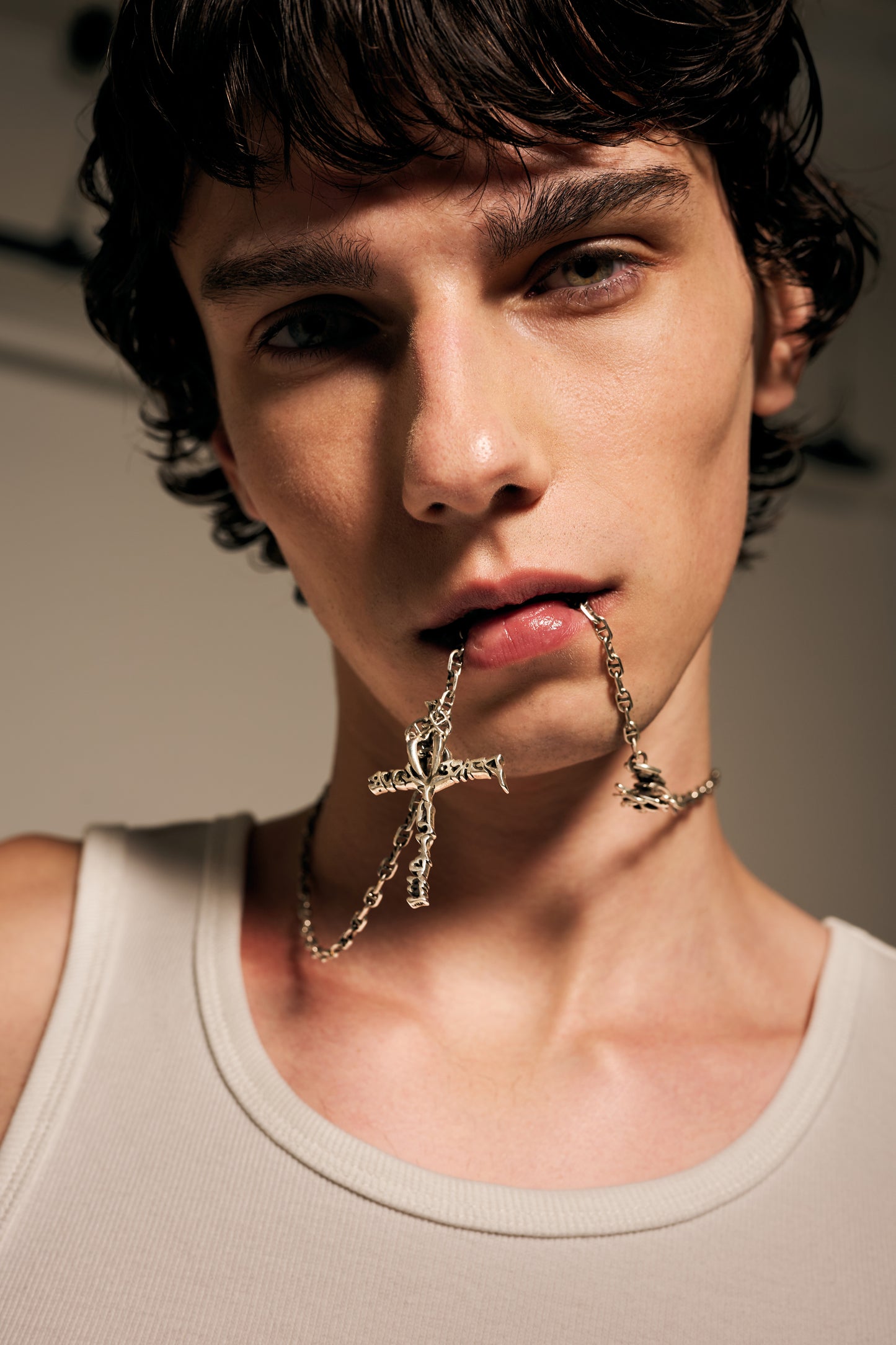 Graffiti Cross Pendant